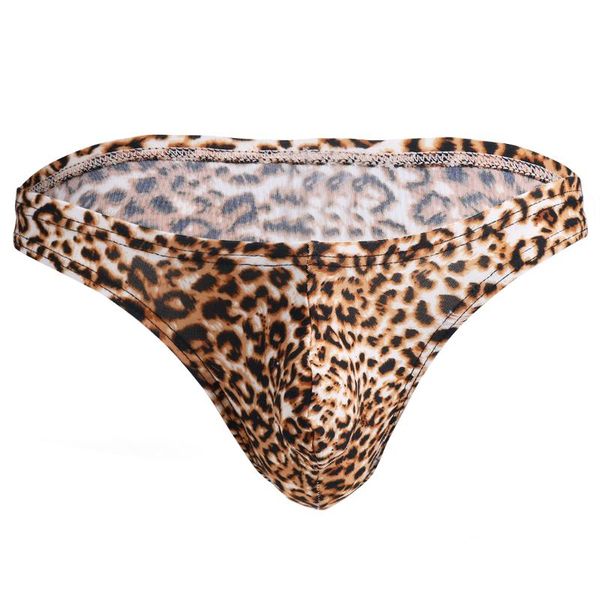 men lingerie briefs leopard print bulge pouch bikini underpants male exotic underwear panties nightwear for night men's g-strings, Black;brown
men lingerie briefs leopard print bulge pouch bikini underpants male exotic underwear panties nightwear for night men's g-strings, Black;brown