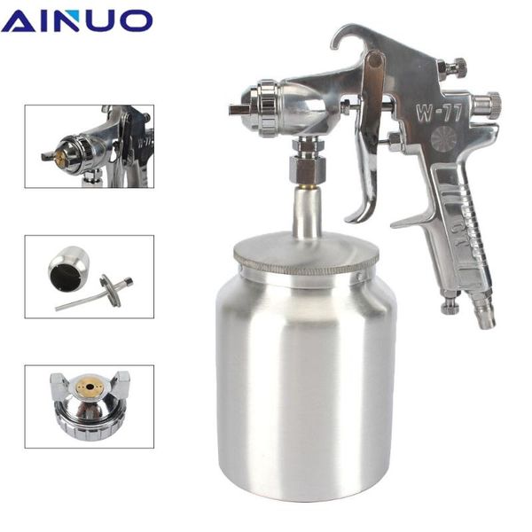 pneumatic tools air paint spray gun 2.5-4mm nozzle car sprayer painting tool gravity airbrush 75-230 l/min
pneumatic tools air paint spray gun 2.5-4mm nozzle car sprayer painting tool gravity airbrush 75-230 l/min