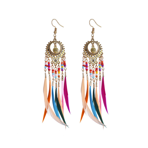 dangle & chandelier dream catcher tassel drop earrings women vintage long ethnic style alloy for female fashion carved jewelry, Silver
dangle & chandelier dream catcher tassel drop earrings women vintage long ethnic style alloy for female fashion carved jewelry, Silver