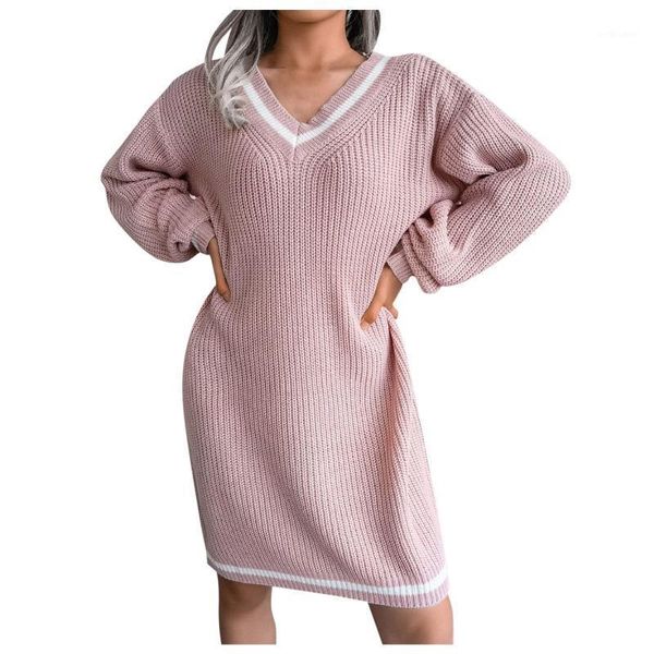casual dresses women's winter v-neck long sleeve loose chunky solid color pullover sweater knitted mini dress vestido invierno mujer, Black;gray
casual dresses women's winter v-neck long sleeve loose chunky solid color pullover sweater knitted mini dress vestido invierno mujer, Black;gray