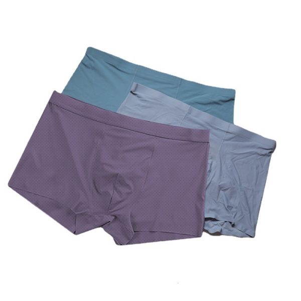 ice silk men's boxer underwear summer breathable mesh hollow boxer shorts, Black;white
ice silk men's boxer underwear summer breathable mesh hollow boxer shorts, Black;white