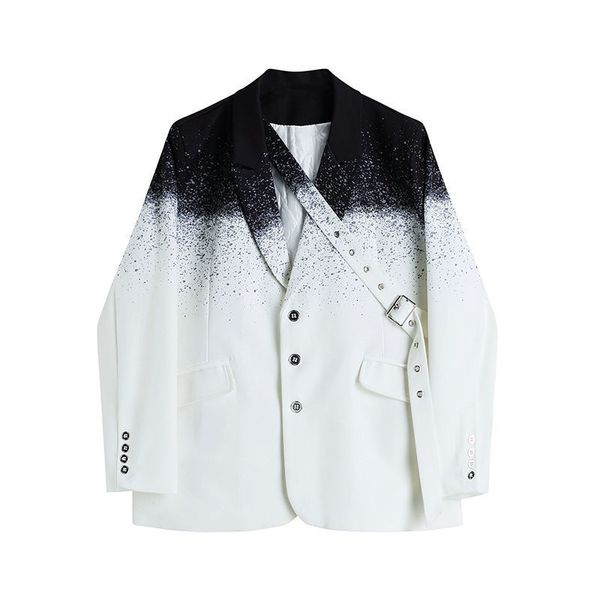 women's suits & blazers korean-style casual gradient blazers, long-sleeve loose jackets with lapels for autumn h8pa, White;black
women's suits & blazers korean-style casual gradient blazers, long-sleeve loose jackets with lapels for autumn h8pa, White;black