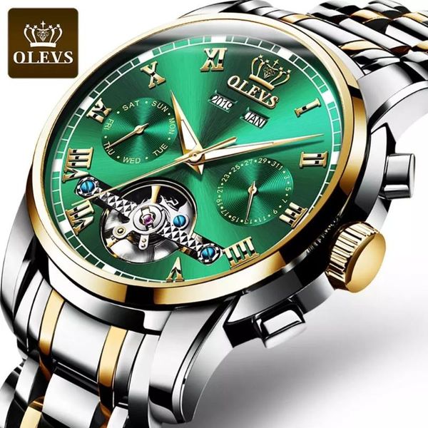 wristwatches business watch men automatic luminous clock tourbillon stainless steel waterproof mechanical brand relogio masculino, Slivery;brown
wristwatches business watch men automatic luminous clock tourbillon stainless steel waterproof mechanical brand relogio masculino, Slivery;brown