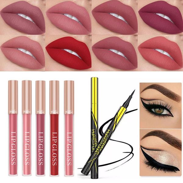 eyeliner waterproof long lasting pencil natural black eye liner pen drawing makeup tools velvet matte lipstick lip gloss
eyeliner waterproof long lasting pencil natural black eye liner pen drawing makeup tools velvet matte lipstick lip gloss