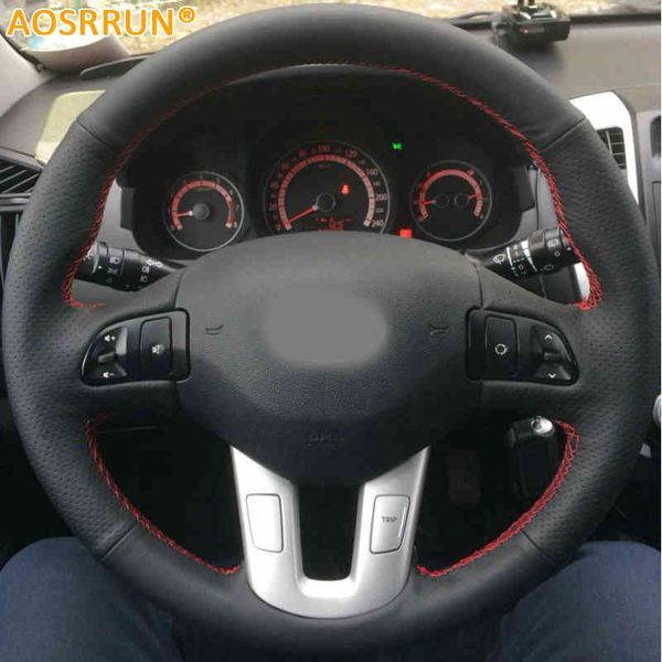 -styling leather hand-stitched steering wheel covers for sportage 3 sl 2011-2014 kia ceed 2010 car accessories
-styling leather hand-stitched steering wheel covers for sportage 3 sl 2011-2014 kia ceed 2010 car accessories