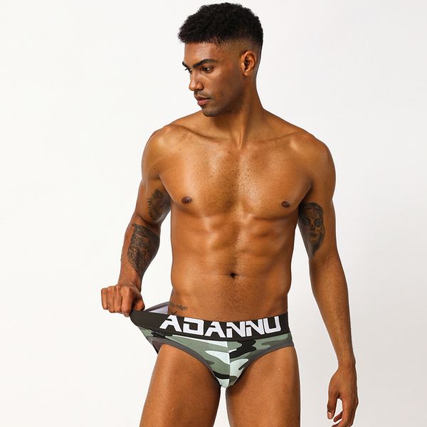 adannu adannu men's thong camouflage design u convex bag nightclub wild style underwear, Black;white
adannu adannu men's thong camouflage design u convex bag nightclub wild style underwear, Black;white