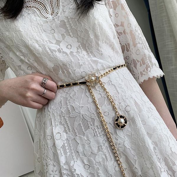belts metal waist chain luxury fashion pearl inlaid decorative sweater skirt jeans women's belt strap, Black;brown
belts metal waist chain luxury fashion pearl inlaid decorative sweater skirt jeans women's belt strap, Black;brown