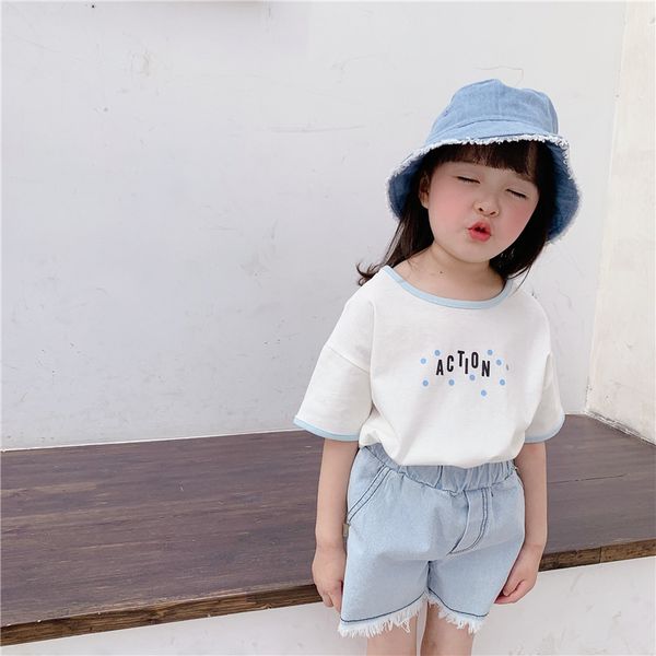 girls boys cotton short sleeve t shirts children letter printing tees clothes 210508, Blue
girls boys cotton short sleeve t shirts children letter printing tees clothes 210508, Blue