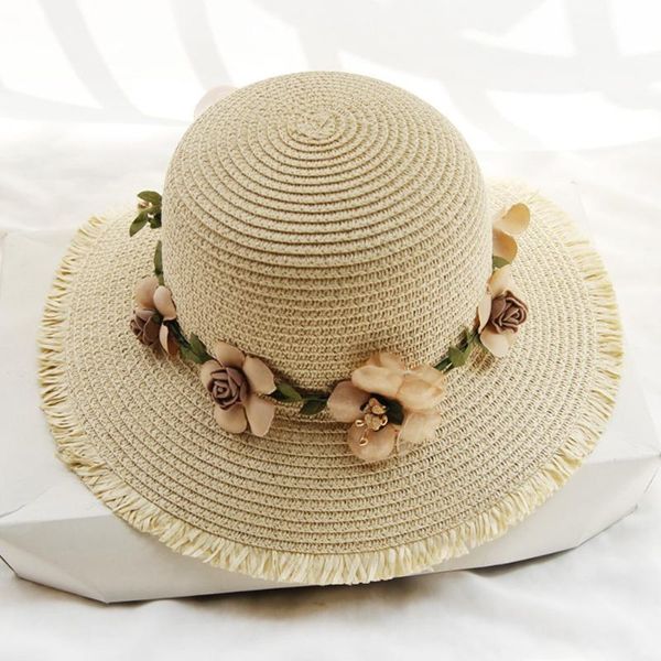 wide brim hats flower embellish holiday water-sprinkling festival summer straw hat beach sunproof warp knitting travel foldable, Blue;gray
wide brim hats flower embellish holiday water-sprinkling festival summer straw hat beach sunproof warp knitting travel foldable, Blue;gray