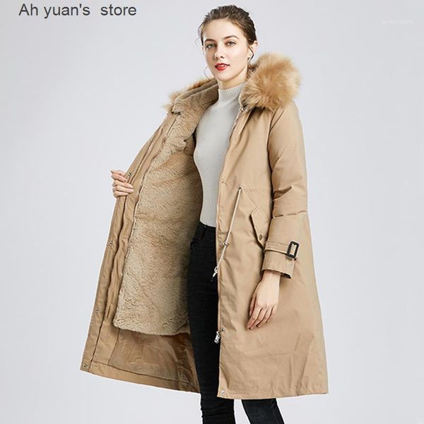 women's down & parkas ah yuan winter women warm wool liner long coat thick hooded large fur collar embroidery jacket snow padded outwea, Black
women's down & parkas ah yuan winter women warm wool liner long coat thick hooded large fur collar embroidery jacket snow padded outwea, Black