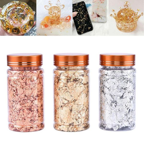 nail glitter art shiny foil leaf gold flakes chunky body decor makeup aluminum stickers paper for nails diy design, Silver;gold
nail glitter art shiny foil leaf gold flakes chunky body decor makeup aluminum stickers paper for nails diy design, Silver;gold