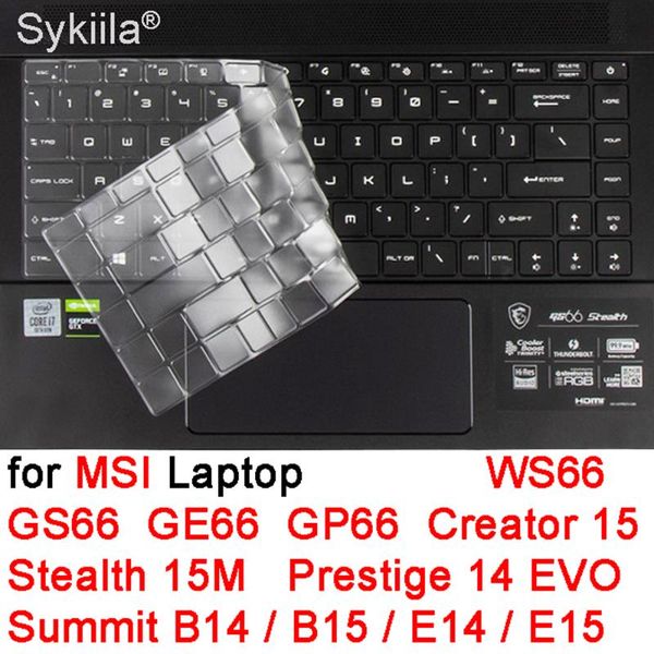 keyboard covers cover for msi gs66 ge66 gp66 ws66 creator 15 stealth 15m summit e14 e15 b15 b14 evo raider clear silicone tpu 15.6 14
keyboard covers cover for msi gs66 ge66 gp66 ws66 creator 15 stealth 15m summit e14 e15 b15 b14 evo raider clear silicone tpu 15.6 14