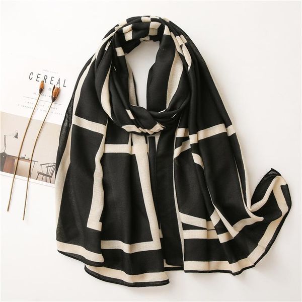 scarves 2021 design brand women viscose scarf fashion print cotton winter warm hijabs lady pashmina foulard bandana poncho, Blue;gray
scarves 2021 design brand women viscose scarf fashion print cotton winter warm hijabs lady pashmina foulard bandana poncho, Blue;gray