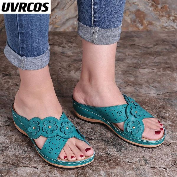 sandals 2022 womens slippers open toe soft bottom wedge shoes for women retro flower slides fashion female plus size, Black
sandals 2022 womens slippers open toe soft bottom wedge shoes for women retro flower slides fashion female plus size, Black