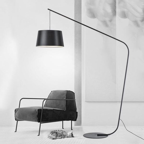 nordic creative fishing floor lamp designer model room living study simple modern sofa black lamps
nordic creative fishing floor lamp designer model room living study simple modern sofa black lamps