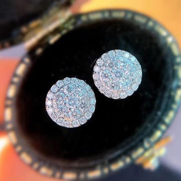 stud luxury round full cubic zirconia earrings for women delicate timeless styling women's wedding engagement jewelry, Golden;silver
stud luxury round full cubic zirconia earrings for women delicate timeless styling women's wedding engagement jewelry, Golden;silver
