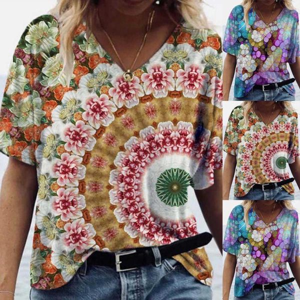 40# vintage loose woman tshirts casual floral print short sleeve t shirt women's summer ladies 2021 mujer camisetas t-shirt, White
40# vintage loose woman tshirts casual floral print short sleeve t shirt women's summer ladies 2021 mujer camisetas t-shirt, White