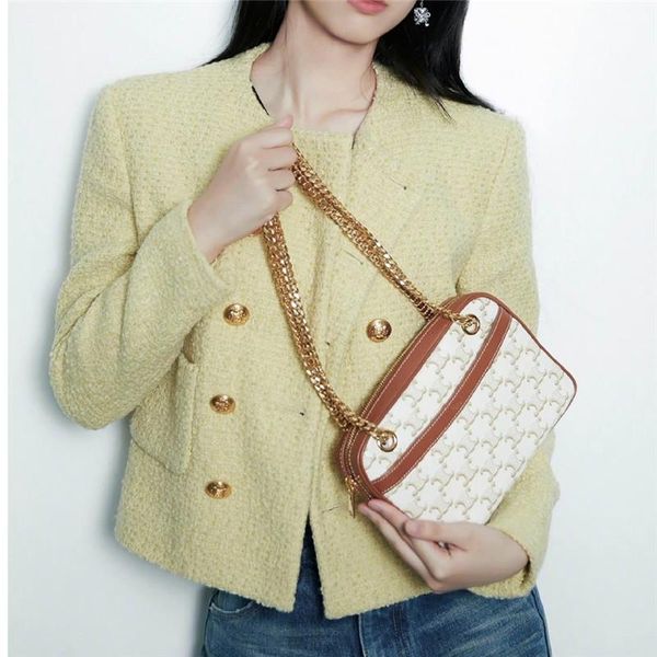 women's jackets cbafu double breasted tweed jacket women coat long sleeve outwear autumn winter cashmere wool o neck runway n57, Black;brown
women's jackets cbafu double breasted tweed jacket women coat long sleeve outwear autumn winter cashmere wool o neck runway n57, Black;brown