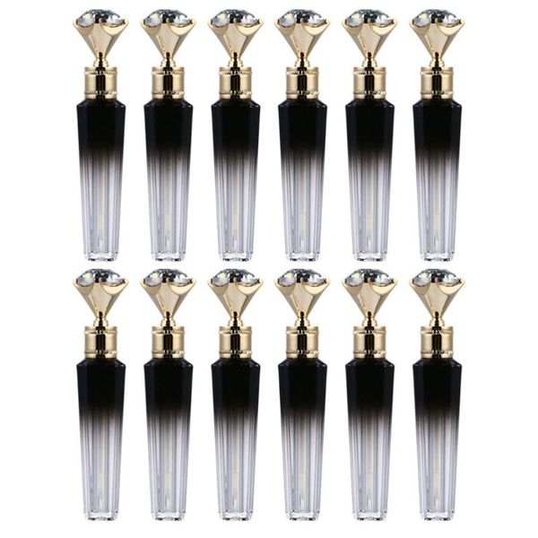 storage bottles & jars 12pcs empty lip gloss tube diamond design wand tubes refillable bottle
storage bottles & jars 12pcs empty lip gloss tube diamond design wand tubes refillable bottle
