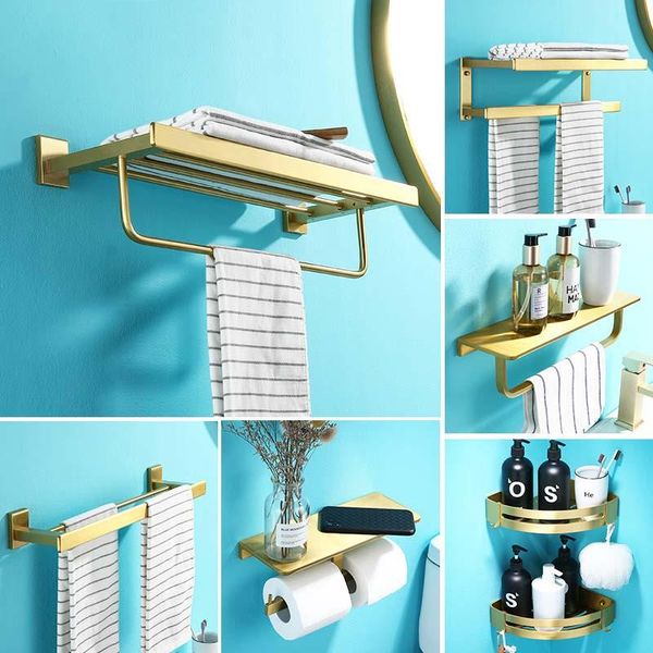 bath accessory set bathroom accessories brushed gold towel rack paper holder bar corner shelf toilet brush hooks hardware
bath accessory set bathroom accessories brushed gold towel rack paper holder bar corner shelf toilet brush hooks hardware
