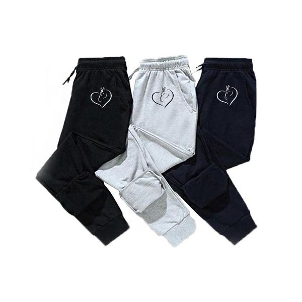 men's pants casual tracksuit solid color printed trousers jogging muscle oversize, Black
men's pants casual tracksuit solid color printed trousers jogging muscle oversize, Black
