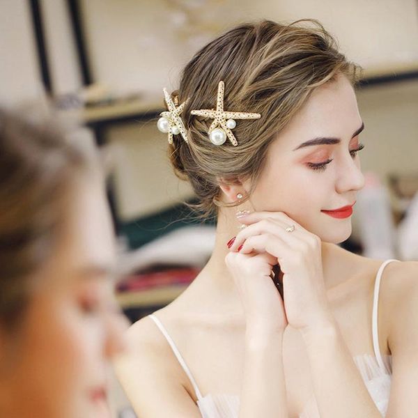 hair clips & barrettes starfish clip jewelry pearl for women bride accessories girls pins decoration, Golden;silver
hair clips & barrettes starfish clip jewelry pearl for women bride accessories girls pins decoration, Golden;silver
