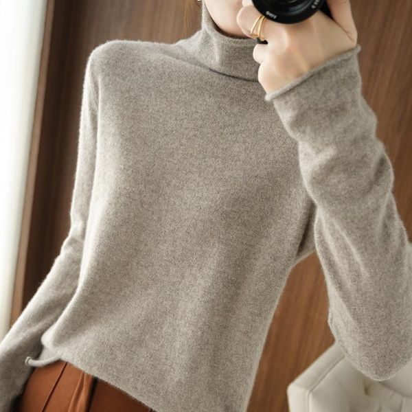women's sweaters 100%pure wool cashmere sweater women plus size pullover loose knit autumn winter high collar thick warm shirt lady 202, White;black
women's sweaters 100%pure wool cashmere sweater women plus size pullover loose knit autumn winter high collar thick warm shirt lady 202, White;black