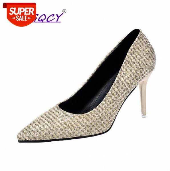 Gingham Golden High Heels women 2019 new Spring Autumn shoes Princess Sequin Pointed Thin Party Wedding #JM1i, Black
Gingham Golden High Heels women 2019 new Spring Autumn shoes Princess Sequin Pointed Thin Party Wedding #JM1i, Black