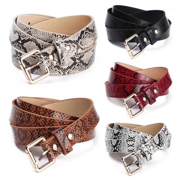 belts women personalized fashion 105 x 2.3 cm pu leather adjustable snake printed belt personality accessories gift for1, Black;brown
belts women personalized fashion 105 x 2.3 cm pu leather adjustable snake printed belt personality accessories gift for1, Black;brown