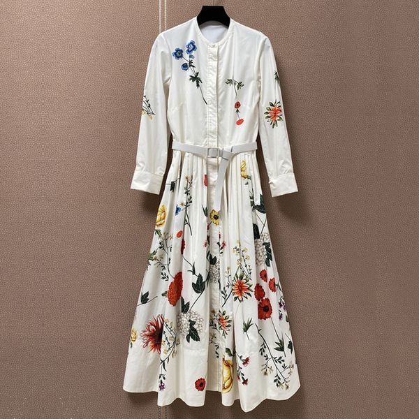 2021 spring summer 100% cotton retro flower elegant printing holiday average length ed with belt, Black;gray
2021 spring summer 100% cotton retro flower elegant printing holiday average length ed with belt, Black;gray