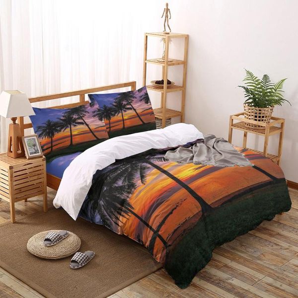 bedding sets dusk sunset coconut tree beach printed set king size soft fashion duvet cover bed sheet pillowcase
bedding sets dusk sunset coconut tree beach printed set king size soft fashion duvet cover bed sheet pillowcase