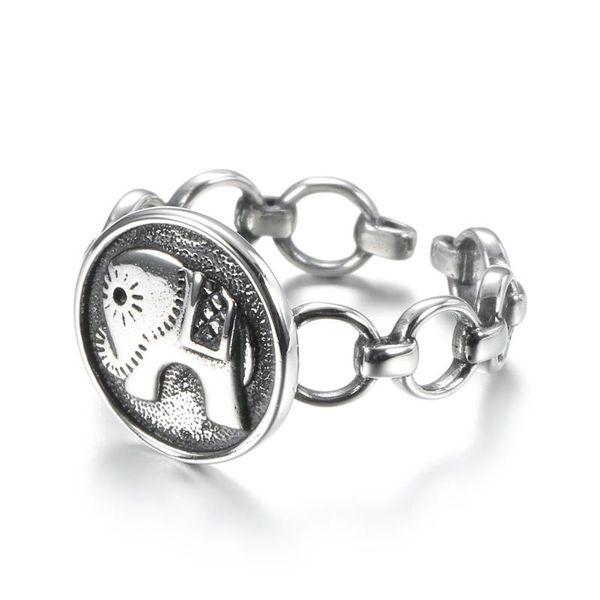 cluster rings kinel 925 sterling silver elephant ring for women adjustable minimalism style charms gothic jewelry 2021, Golden;silver
cluster rings kinel 925 sterling silver elephant ring for women adjustable minimalism style charms gothic jewelry 2021, Golden;silver