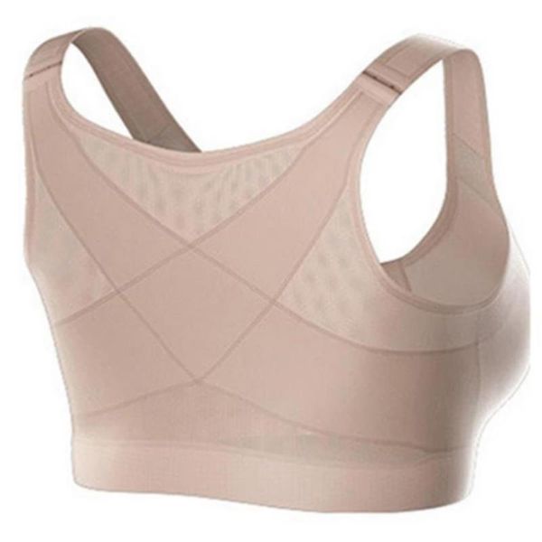 bras women front closure sports bra x-shaped back posture corrector yoga underwear d08e, Red;black
bras women front closure sports bra x-shaped back posture corrector yoga underwear d08e, Red;black