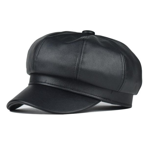 berets retro pu leather painter hat octagonal handsome wild pumpkin solid color beret women, Blue;gray
berets retro pu leather painter hat octagonal handsome wild pumpkin solid color beret women, Blue;gray