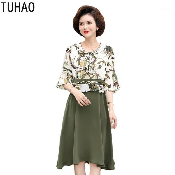 casual dresses tuhao summer dress clothes for mother mom middle-aged women mid-length elegant plus size 5xl 4xl 3xl 2021 wm65, Black;gray
casual dresses tuhao summer dress clothes for mother mom middle-aged women mid-length elegant plus size 5xl 4xl 3xl 2021 wm65, Black;gray