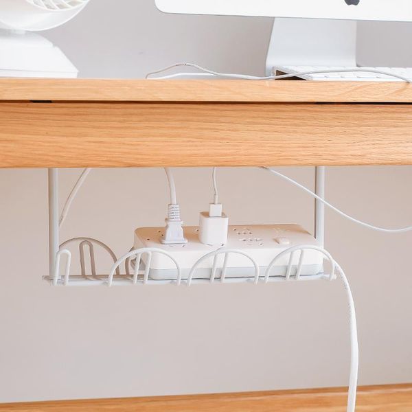 hooks & rails under table storage rack cable shelf bottom socket holder hanging line finishing home office desk wire organizer
hooks & rails under table storage rack cable shelf bottom socket holder hanging line finishing home office desk wire organizer