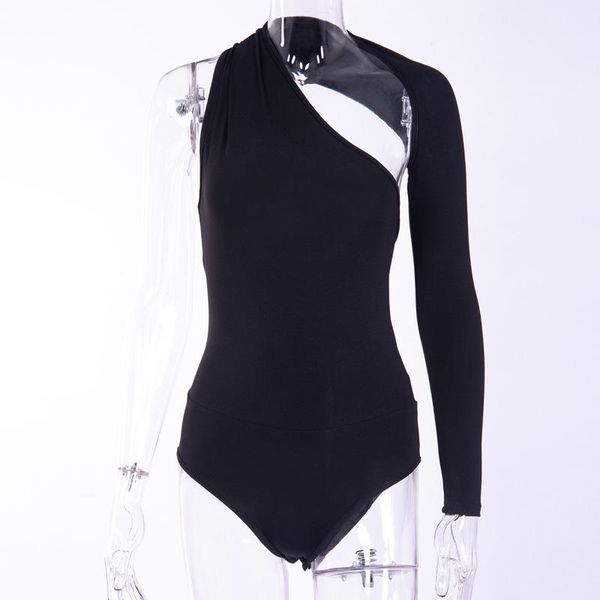 women's jumpsuits & rompers solid color one shoulder bodysuits women scoop back skinny tight playsuits sleeve button be it blouse b, Black;white
women's jumpsuits & rompers solid color one shoulder bodysuits women scoop back skinny tight playsuits sleeve button be it blouse b, Black;white