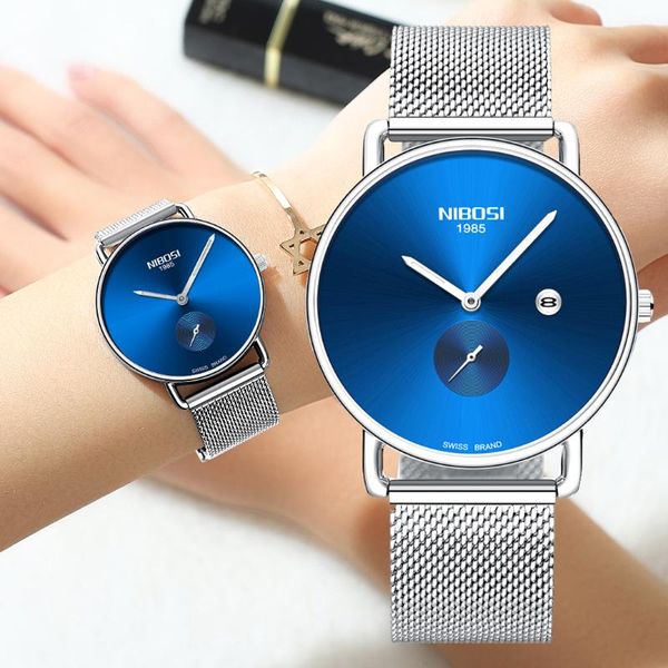 wristwatches nibosi simple women watches fashion dress bracelet waterproof luxury quartz watch gift for lover relogio feminino, Slivery;brown
wristwatches nibosi simple women watches fashion dress bracelet waterproof luxury quartz watch gift for lover relogio feminino, Slivery;brown