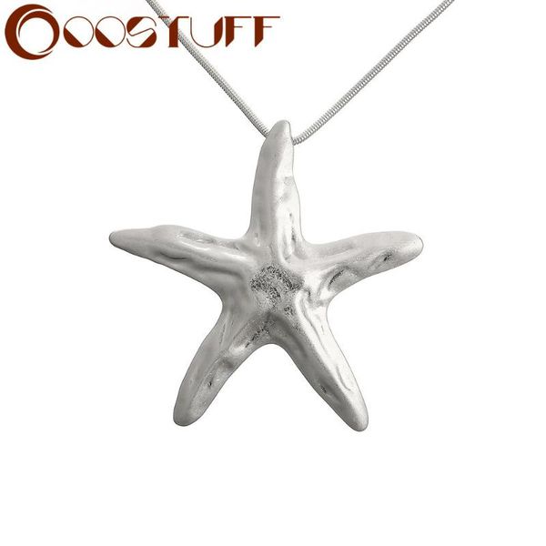 pendant necklaces vintage starfish long chains necklace with suspension decorative jewelry for women unusual things fashion accessories, Silver
pendant necklaces vintage starfish long chains necklace with suspension decorative jewelry for women unusual things fashion accessories, Silver