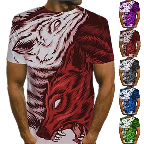 men's t-shirts 2021 summer male fashion t-shirt wolf 3d print animal cool funny men short sleeve, White;black
men's t-shirts 2021 summer male fashion t-shirt wolf 3d print animal cool funny men short sleeve, White;black