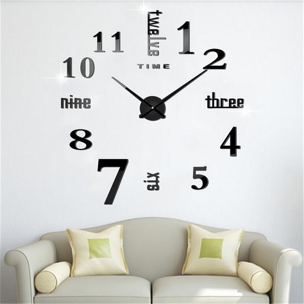 wall clocks 1pcs clock watch horloge 3d diy acrylic mirror stickers home decoration living room quartz needle y823
wall clocks 1pcs clock watch horloge 3d diy acrylic mirror stickers home decoration living room quartz needle y823