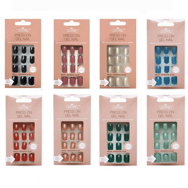 false nails 24pcs/box detachable square head press on wearable fake full cover nail tips diy art manicure tool, Red;gold
false nails 24pcs/box detachable square head press on wearable fake full cover nail tips diy art manicure tool, Red;gold