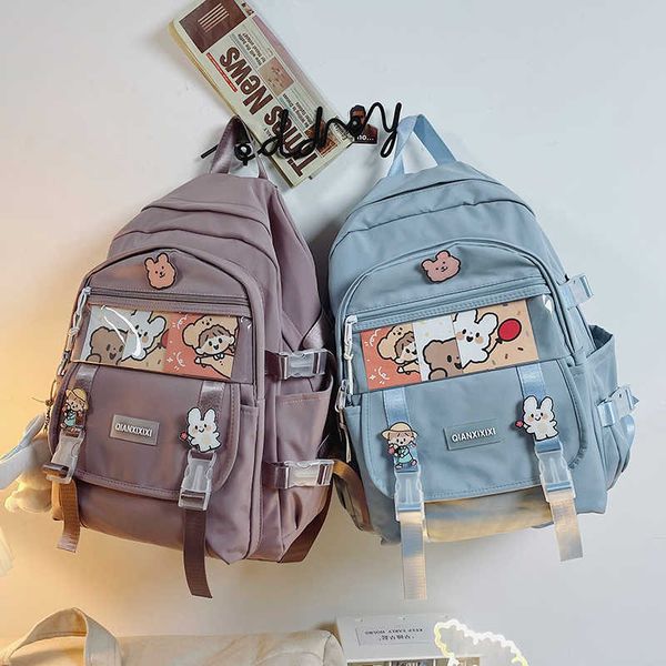 fashion cartoon backpack kawaii ragdoll women rucksack canvas shoulder bag waterproof school bag for teenager college studentbag y0804
fashion cartoon backpack kawaii ragdoll women rucksack canvas shoulder bag waterproof school bag for teenager college studentbag y0804