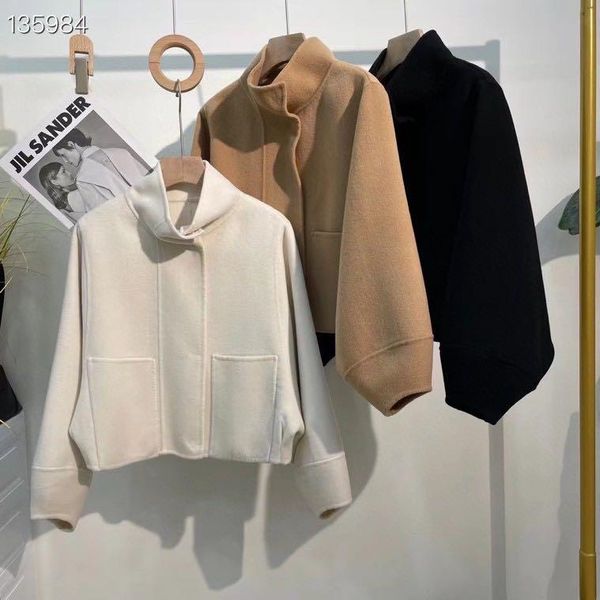 women's wool & blends zk1727 fashion women coats jackets 2021 runway luxury european design party style clothing, Black
women's wool & blends zk1727 fashion women coats jackets 2021 runway luxury european design party style clothing, Black