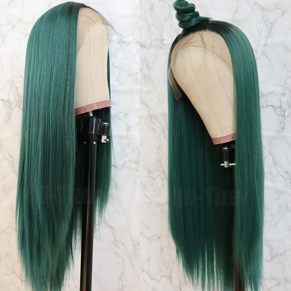 synthetic wigs ombre green colored silky striahgt lace front wig for black women with baby hair high temperature natural hairline daily
synthetic wigs ombre green colored silky striahgt lace front wig for black women with baby hair high temperature natural hairline daily