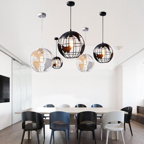 pendant lamps globe-single head lamp retro ceiling suspension metal suspensions kitchen restaurant bar living room bedroom no bulb
pendant lamps globe-single head lamp retro ceiling suspension metal suspensions kitchen restaurant bar living room bedroom no bulb