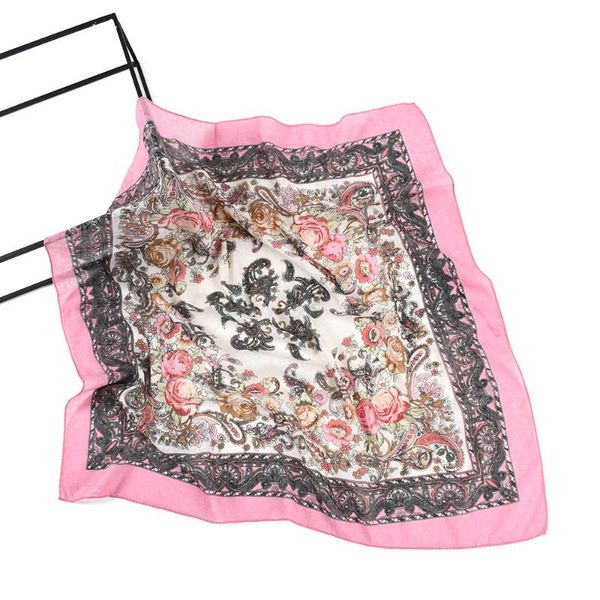 scarves floral russian scarf square bandana handkerchief ethnic shawl women hijab printed headband 70cm, Blue;gray
scarves floral russian scarf square bandana handkerchief ethnic shawl women hijab printed headband 70cm, Blue;gray