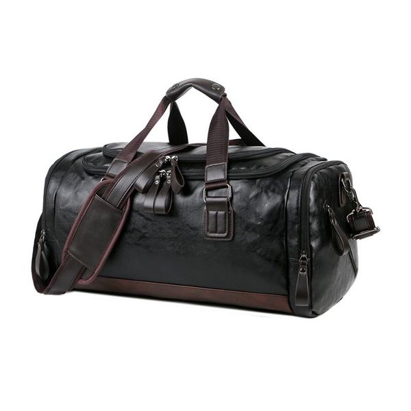 duffel bags pu leather large-capacity travel bag men's business luggage backpack korean single-shoulder
duffel bags pu leather large-capacity travel bag men's business luggage backpack korean single-shoulder