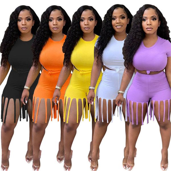plus size 5xl women solid color tracksuits two piece sets summer clothing casual outfits sports t-shirts+tassel shorts slim jogger suit 4900, Black
plus size 5xl women solid color tracksuits two piece sets summer clothing casual outfits sports t-shirts+tassel shorts slim jogger suit 4900, Black