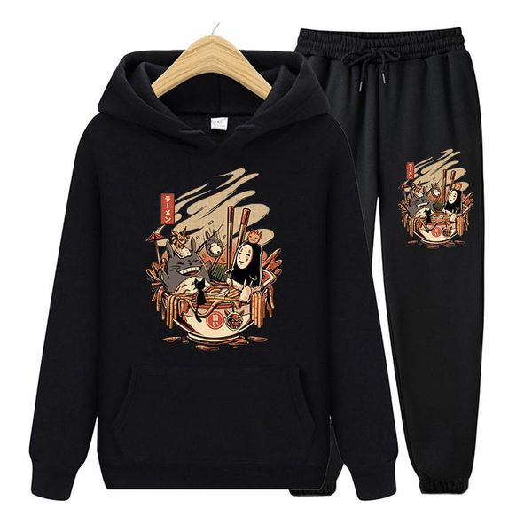 women's two piece pants hoodies suit winter casual totoro bowl of noodles tracksuit women pieces set sport sweatshirts pullover long ou, White
women's two piece pants hoodies suit winter casual totoro bowl of noodles tracksuit women pieces set sport sweatshirts pullover long ou, White